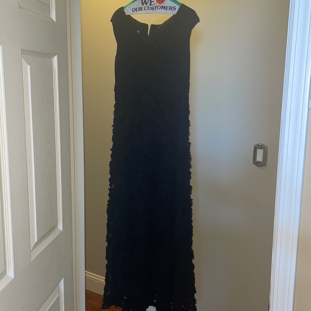 Black evening gown